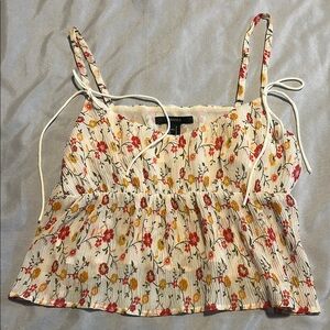 Forever 21 Floral Print Women's Top Size S